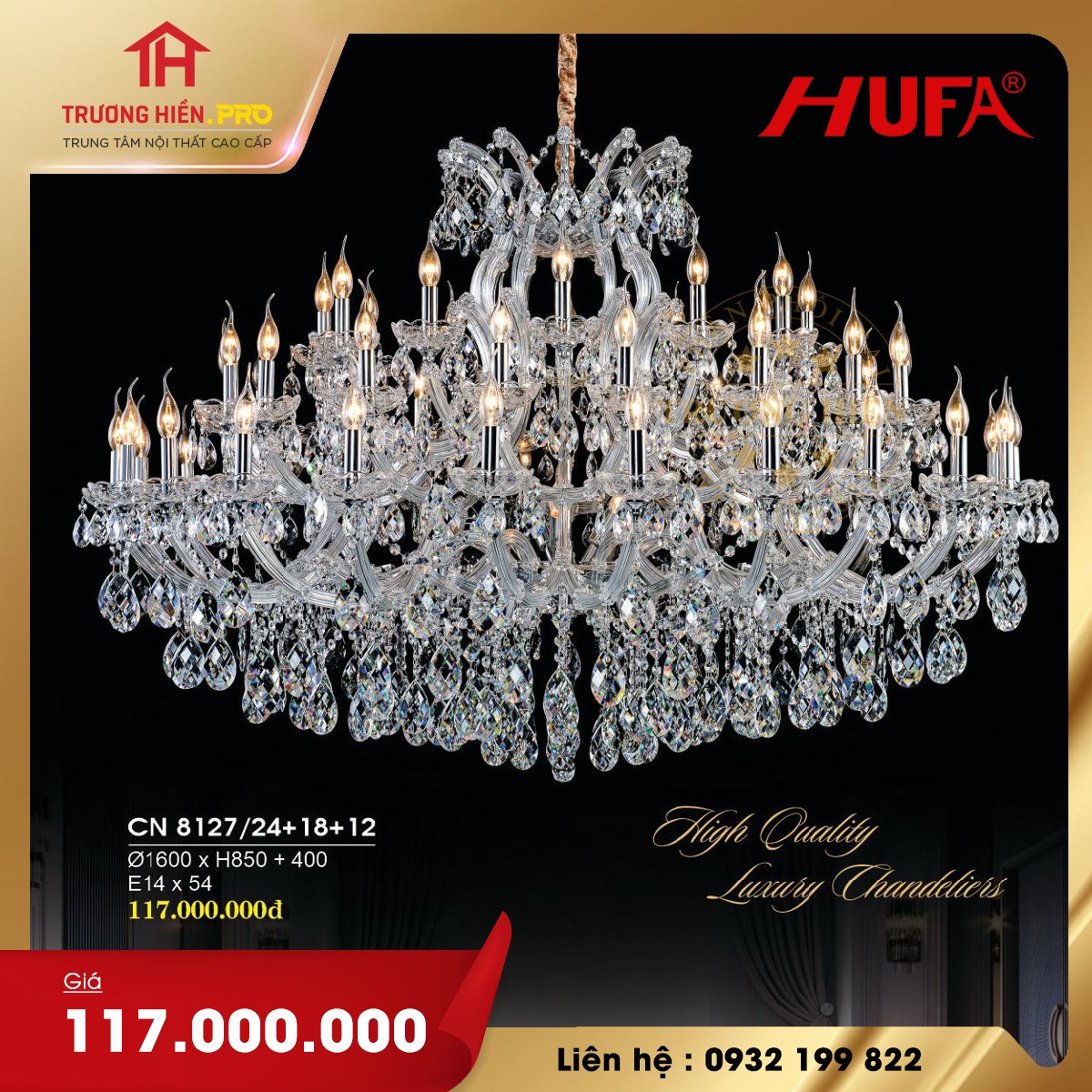 Top 5 địa chỉ mua đèn chùm trang trí uy tín nhất TP Hồ Chí Minh