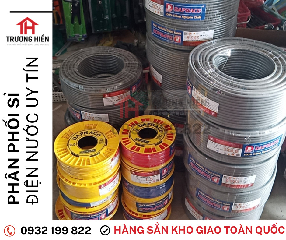 Dây điện Daphaco 4.0 có giá bao nhiêu? (Rẻ nhất 2024)