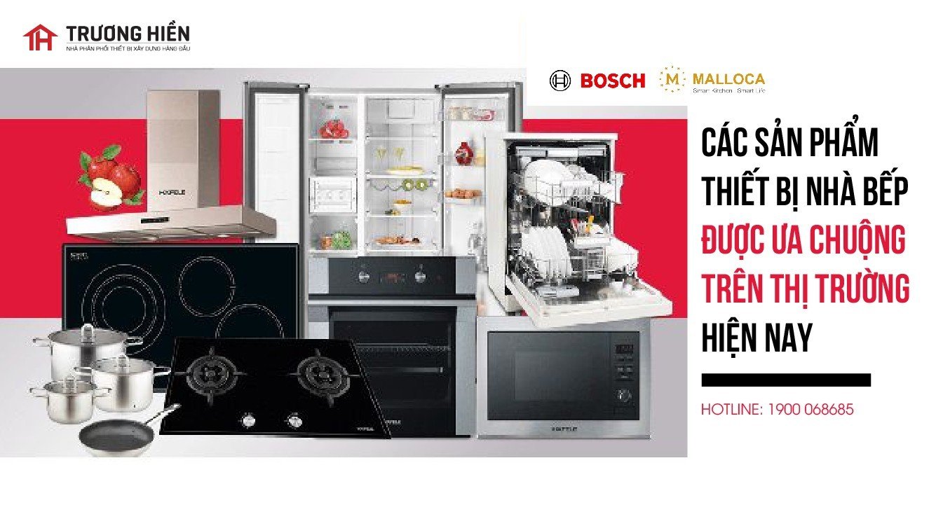 Danh sách các thiết bị nhà bếp tiện ích hot nhất 2024