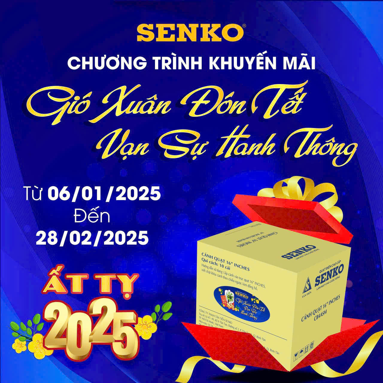 CÔNG TY TRƯƠNG HIỀN PHÂN PHỐI SỈ QUẠT ĐIỆN SENKO CHIẾT KHẤU CAO