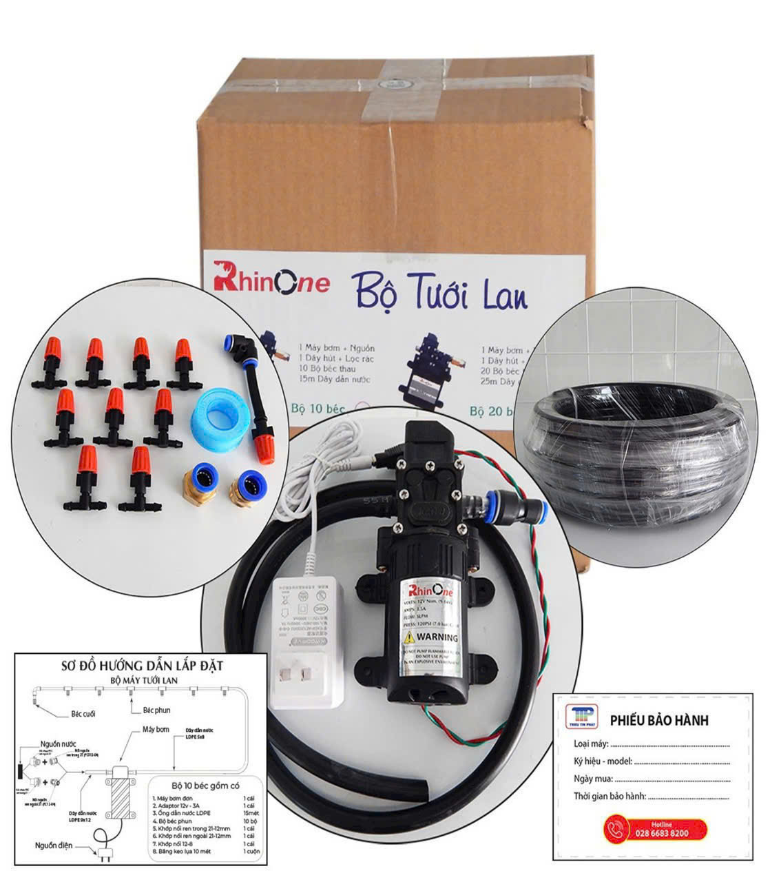 Phân Phối Thiết Bị Phun Sương Giá Tốt Nhất, Giao Hàng Miễn Phí TP.HCM