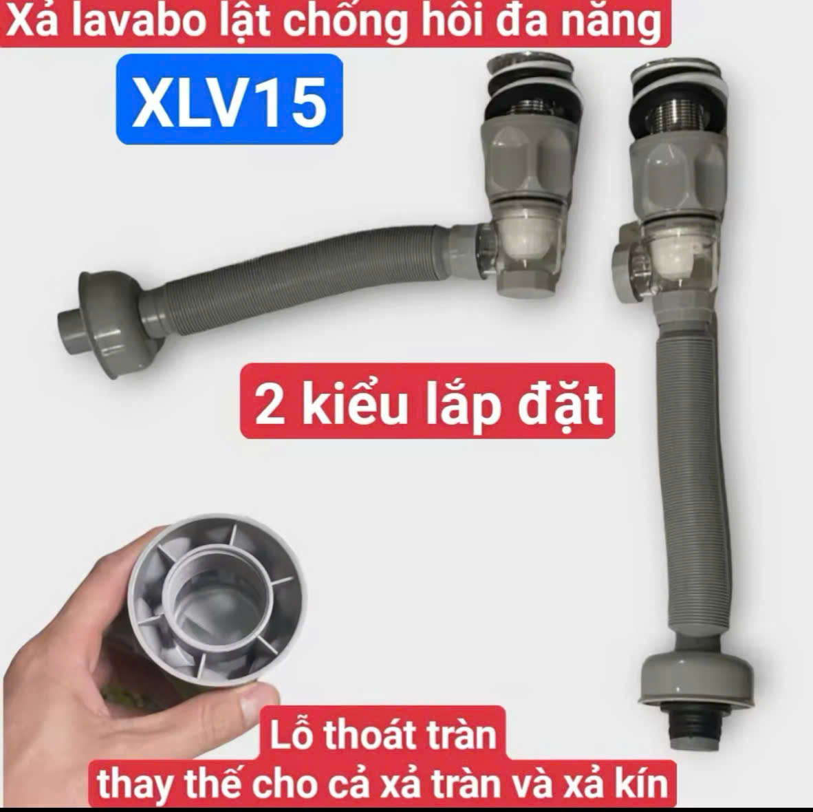 Bộ Xả Lavabo Lật Và Nhấn Đa Năng Giá Tốt – Giao Hàng Nhanh Tại Trương Hiền