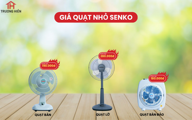 Giá quạt nhỏ Senko