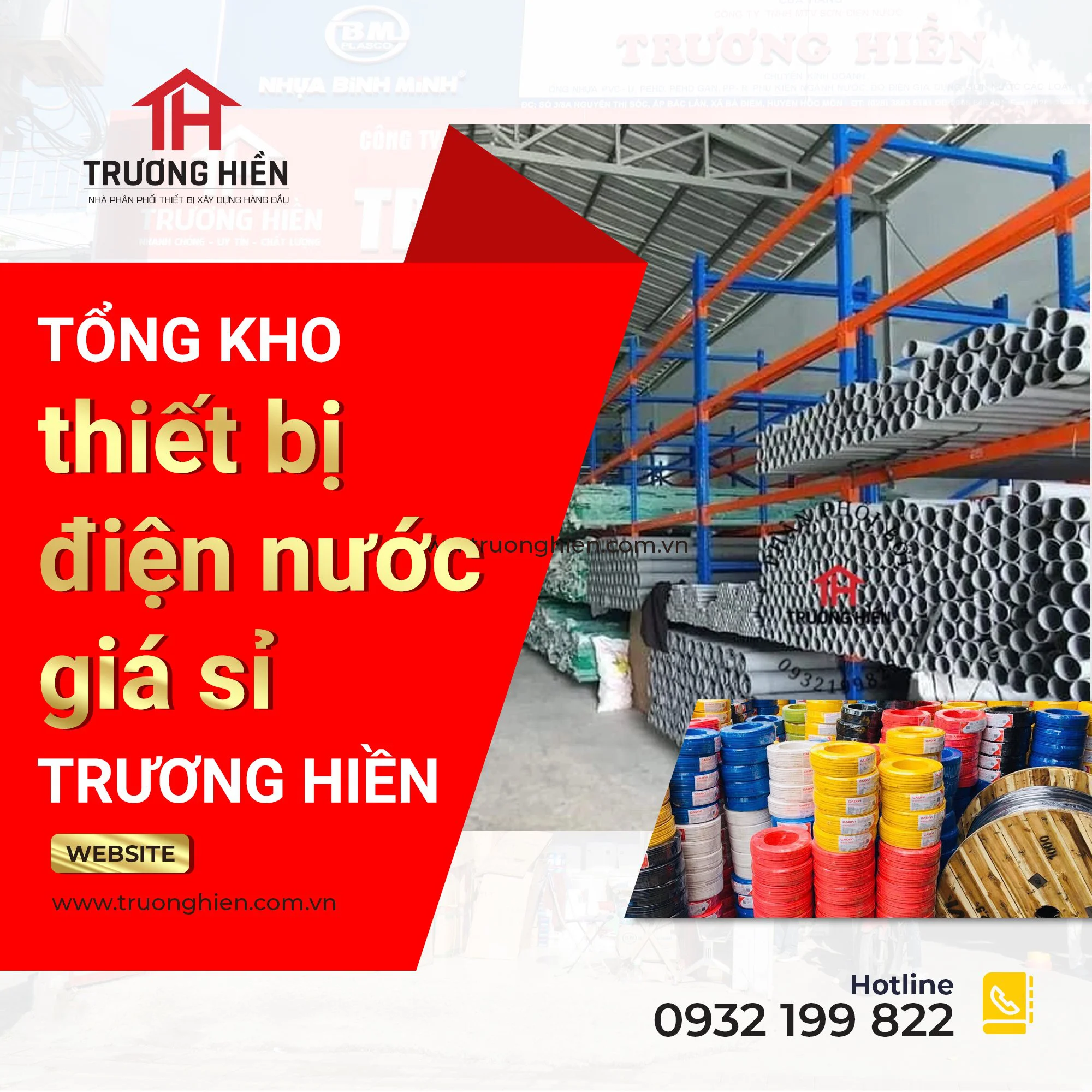 Tổng kho thiết bị điện nước giá sỉ Trương Hiền