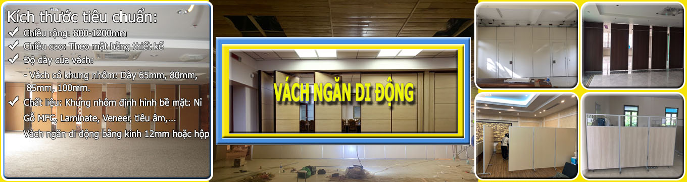 VÁCH NGĂN DI ĐỘNG