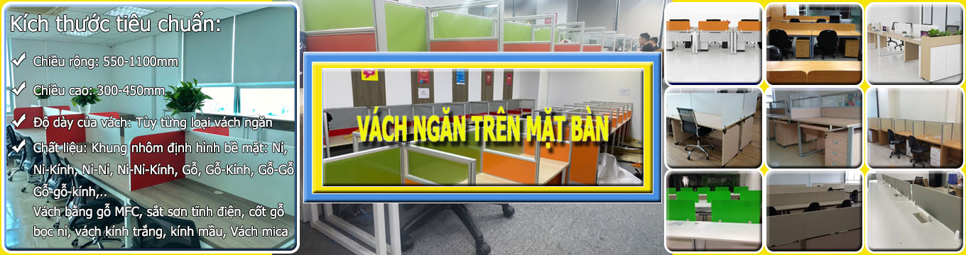 Vách ngăn trên mặt bàn