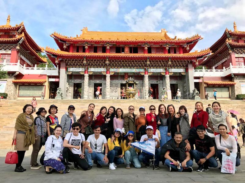 ĐÀI LOAN -THÁNG 12/2017 BAY VIETJET AIR