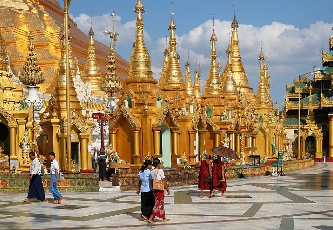 Du Lịch Myanmar: Hà Nội - Yangon - Bago - Golden Rock 4 Ngày Bay Vietjet Air