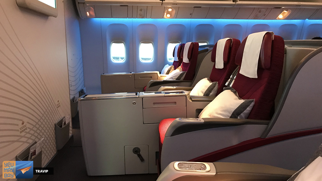HẠNG THƯƠNG GIA 5 SAO QATAR AIRWAYS - CỰC SANG CHẢNH, CỰC CHẤT