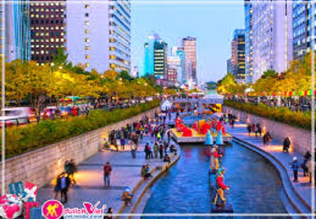 Tour Du lịch Mùa Xuân Hàn Quốc GIÁ SHOCK: Hà Nội - Seoul - Đảo Nami - Công viên Everland 5 Ngày 4 Đêm bay Air Macau 2018