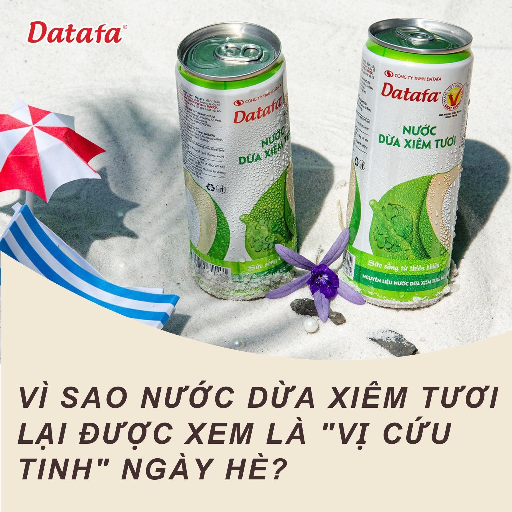 Vì sao nước dừa xiêm tươi lại được xem là 