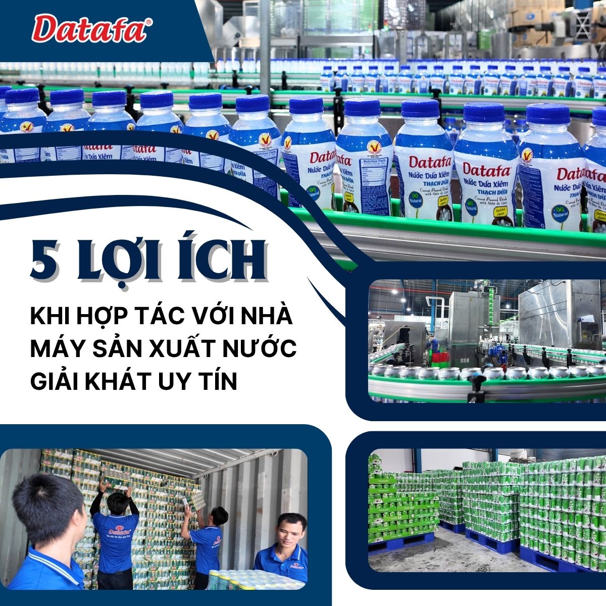 5 Lợi Ích Khi Hợp Tác Với Nhà Máy Sản Xuất Nước Giải Khát Uy Tín