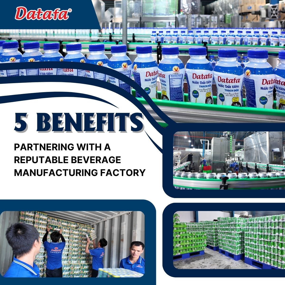 5 Benefits of Partnering with a Reputable Beverage Manufacturing Factory