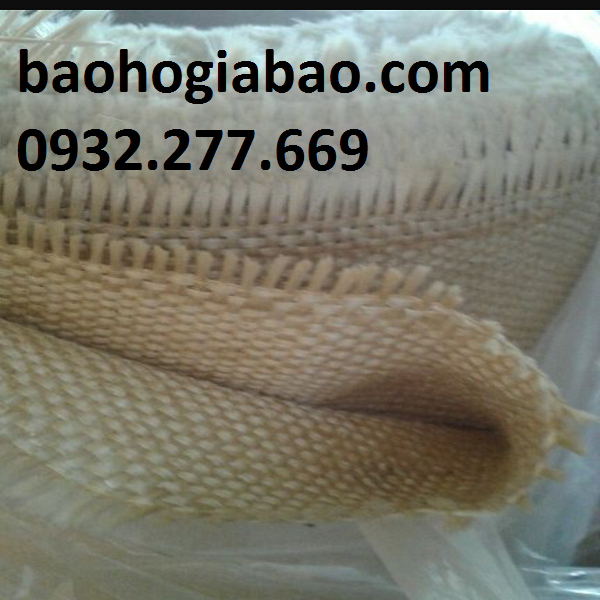 Bạt chống cháy chống tia lửa hàn màu vàng đồng HT800   https://baohogiabao.com/collections/all