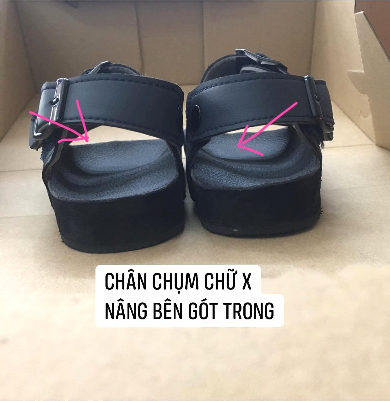 Giày Chân Chụm Chữ X / Vòng Kiềng O -Mẫu Nam