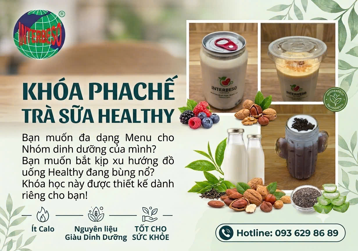 KHÓA TRÀ SỮA HEALTHY