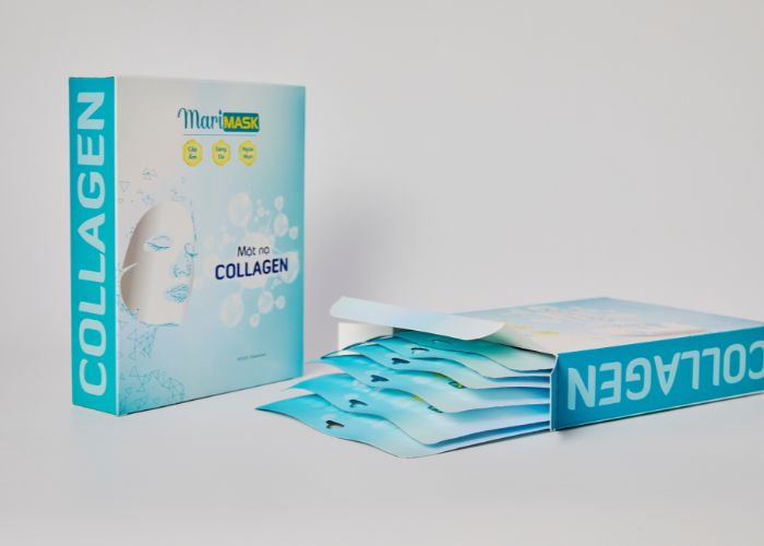 chăm sóc da mặt sau khi đắp mặt nạ collagen