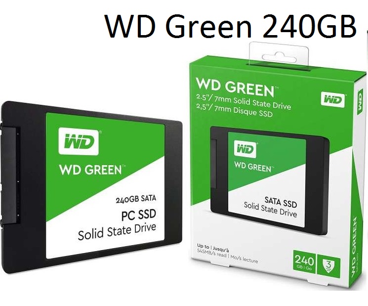 SSD Western Digital Green Sata III 240GB Thế giới thẻ nhớ