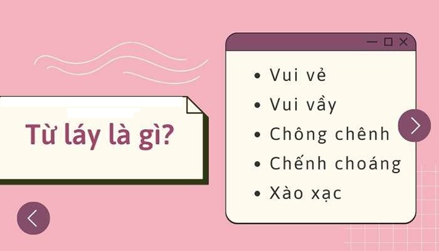 Từ láy là gì? Phân loại và cách dùng trong tiếng Việt