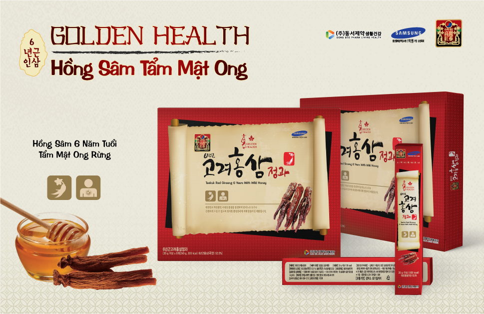 Sâm tươi mật ong - Hương vị tự nhiên cho sức khỏe và sắc đẹp