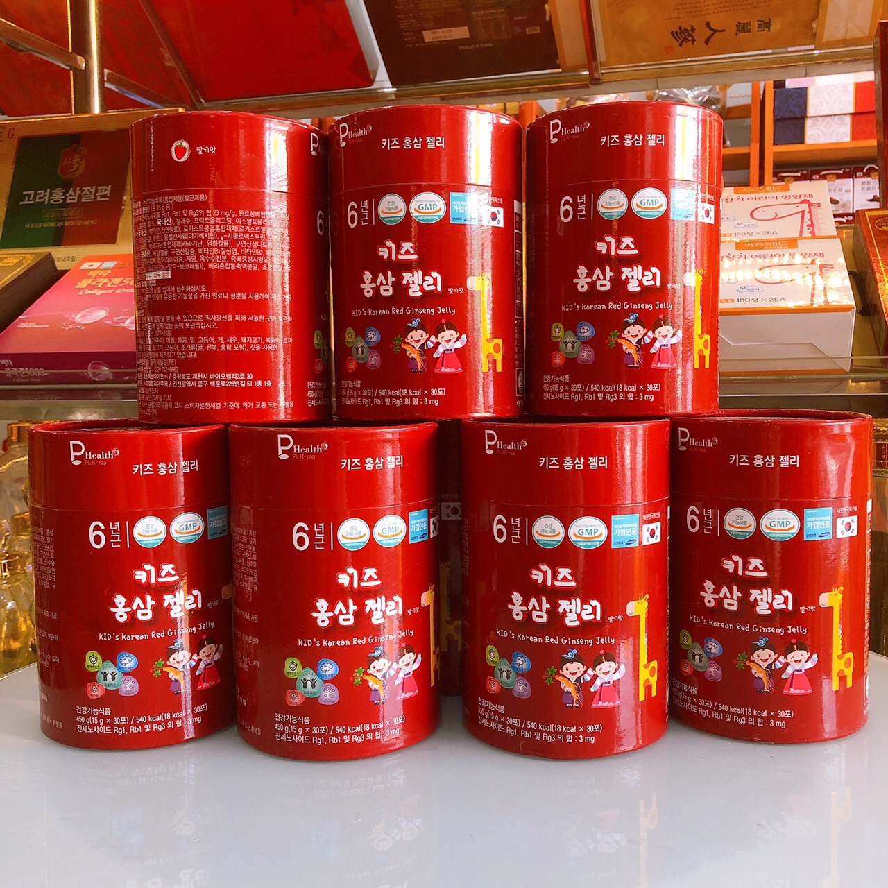Hồng sâm dạng thạch cho bé
