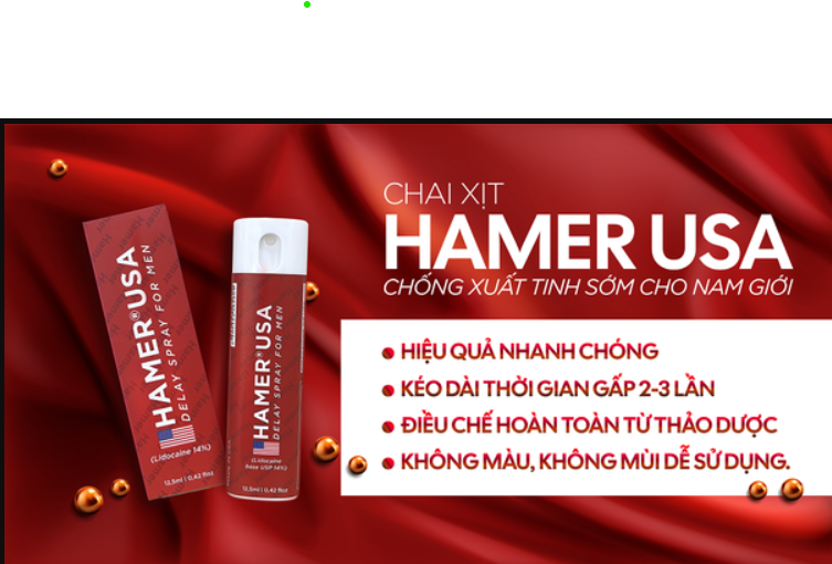 Xịt xuất tinh Hamer