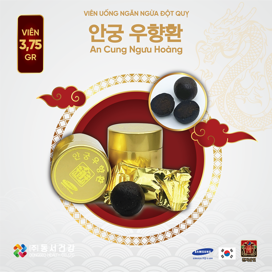 An Cung Ngưu Hoàng Hoàn giá bao nhiêu