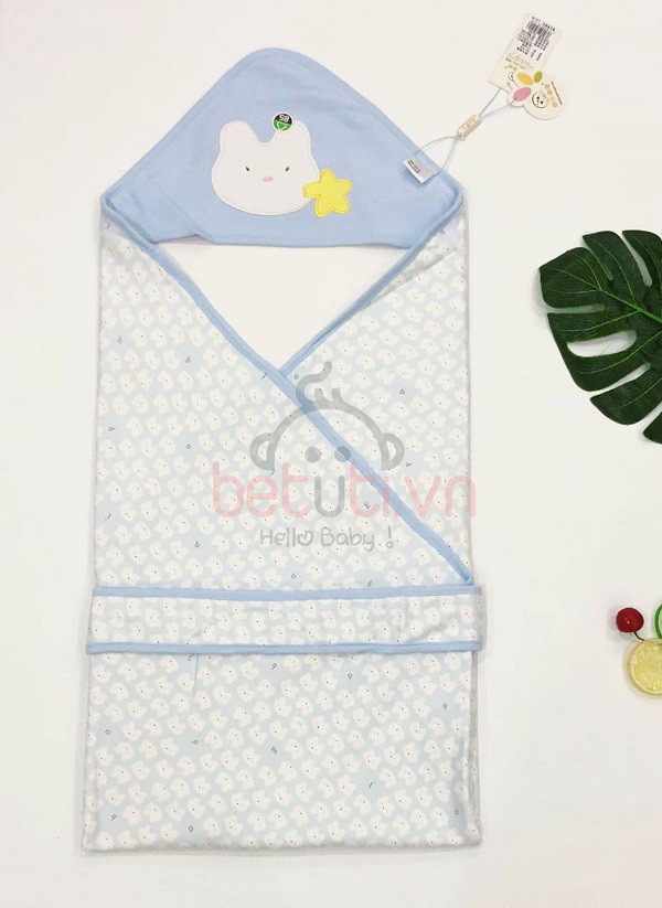 Cận cảnh chăn ủ Muslin