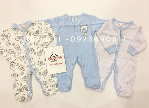 set 3 body little duck màu xanh nước biển