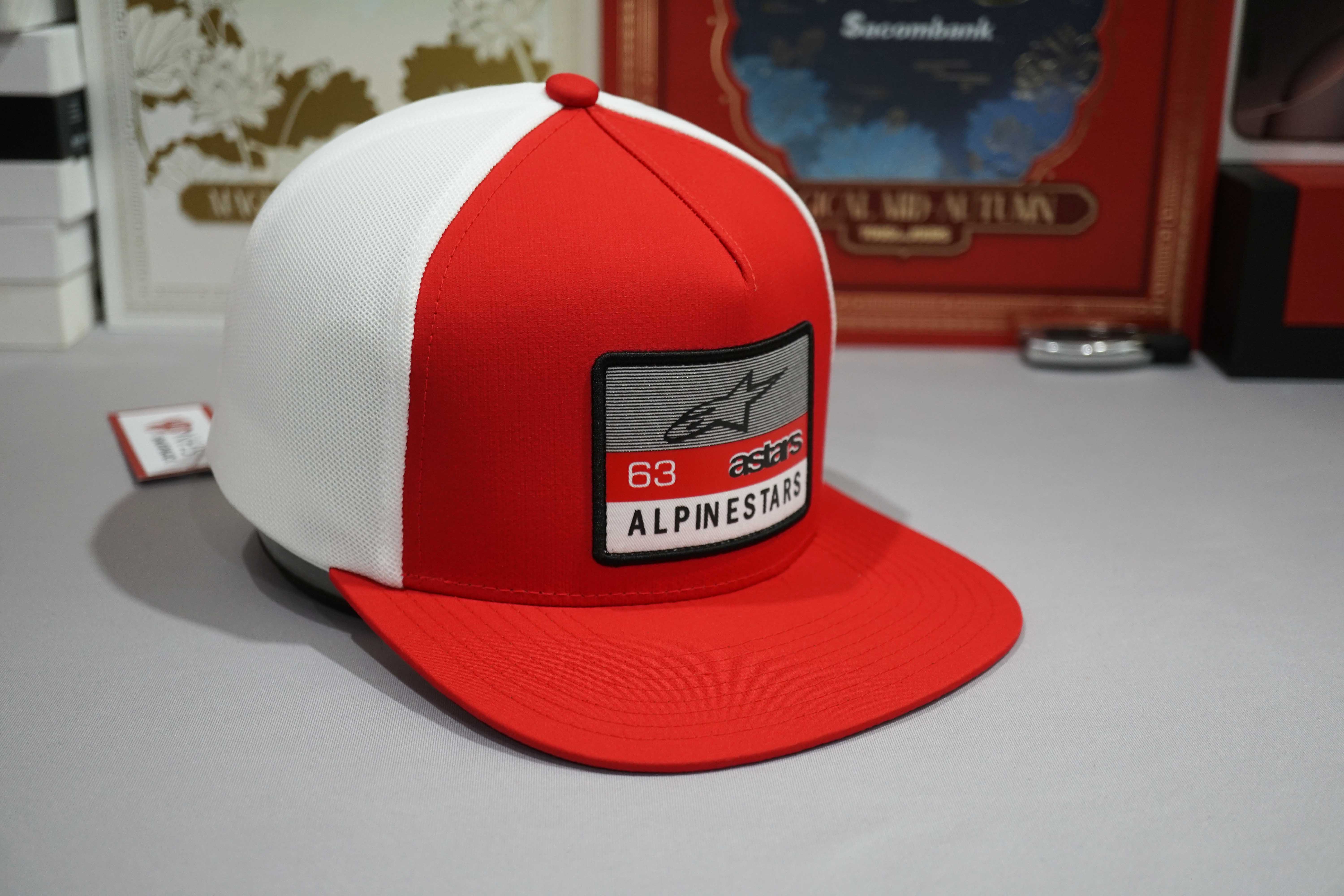 Nón Snapback NHS Alpine Star Red Phiên Bản Speed Version 1.