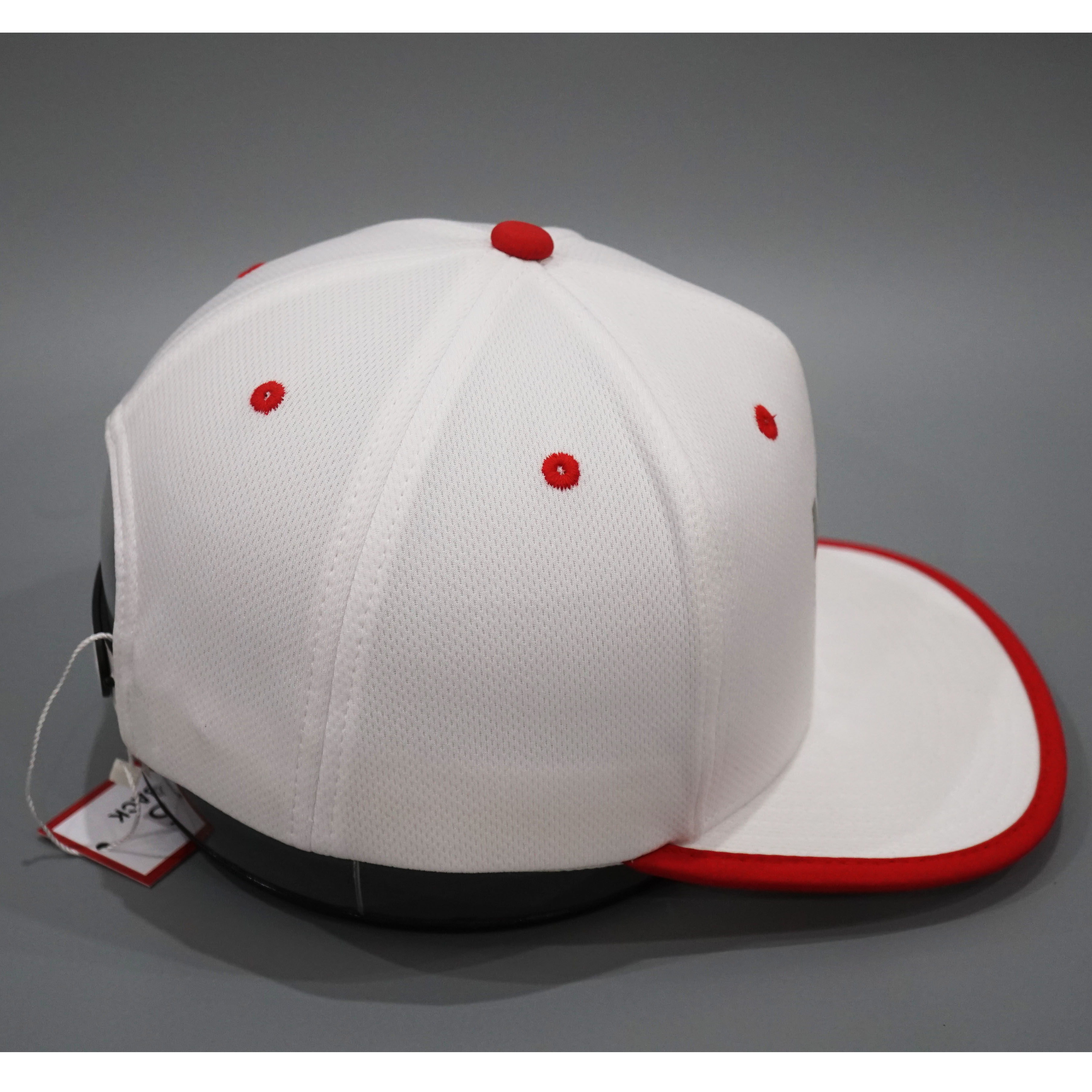 Nón Snapback NHS Trắng Viền Đỏ Phiên Bản NHS Gold.