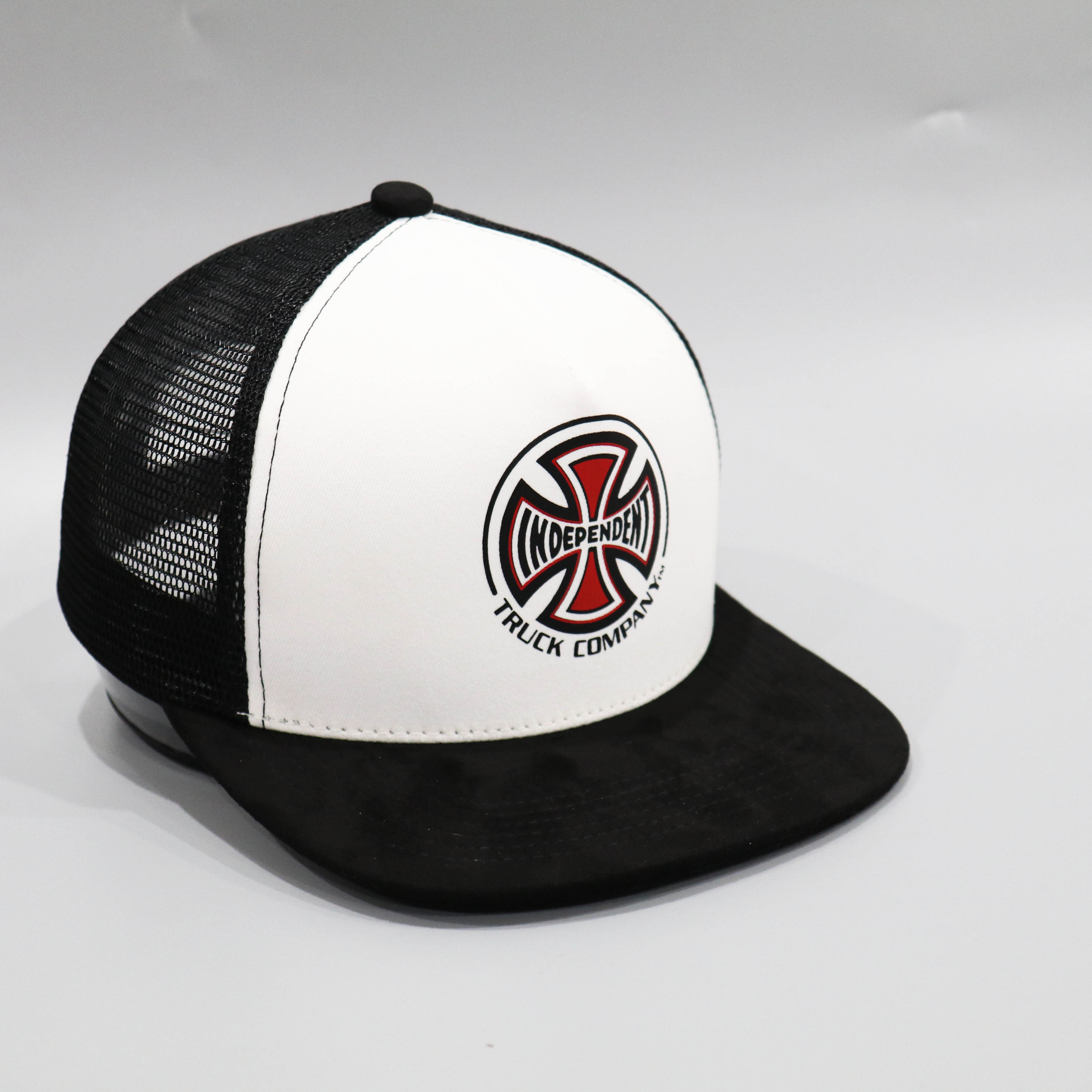 Nón NHS Snapback Thánh Giá Cao Cấp - Trắng phối đen TG002