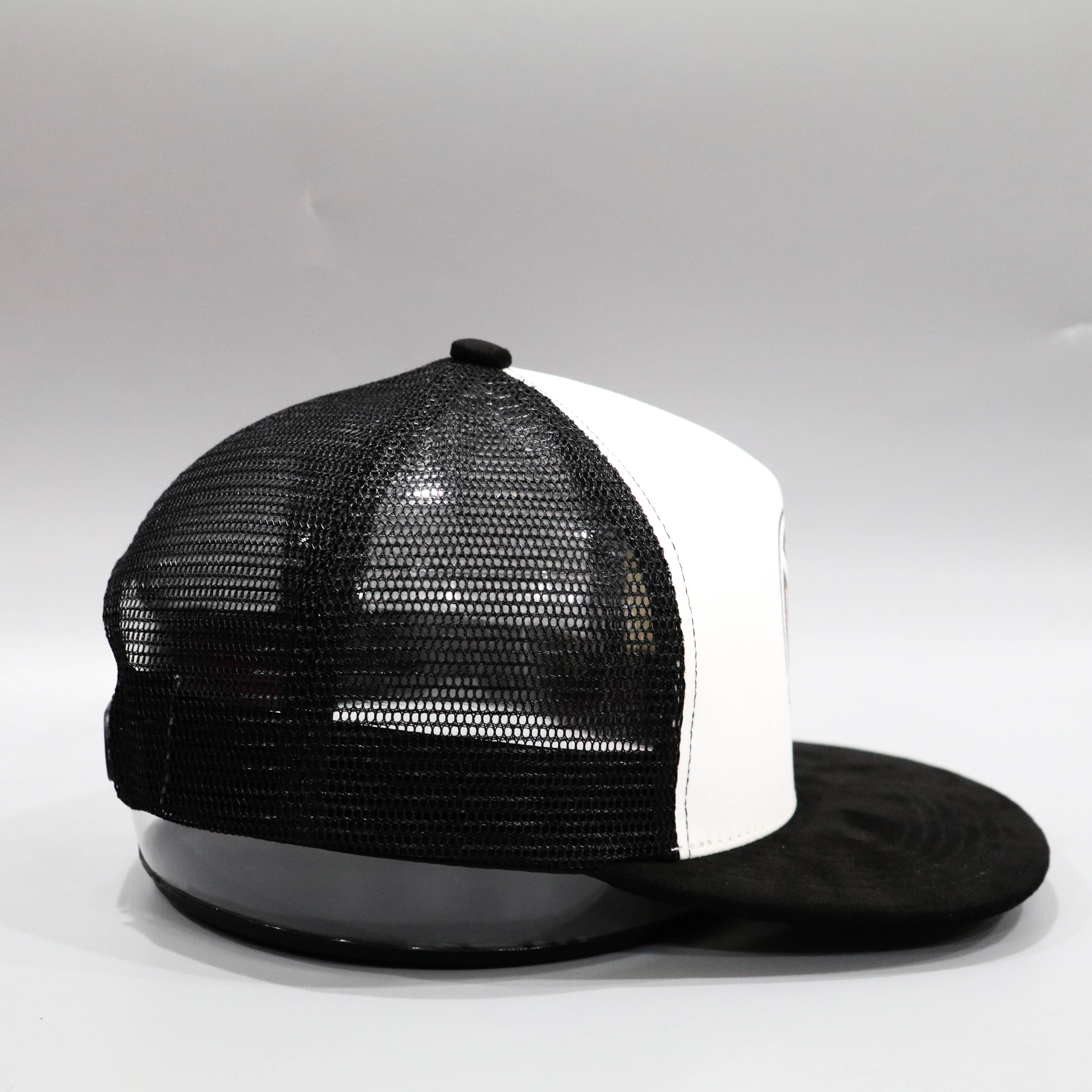 Nón NHS Snapback Thánh Giá Cao Cấp - Trắng phối đen TG002