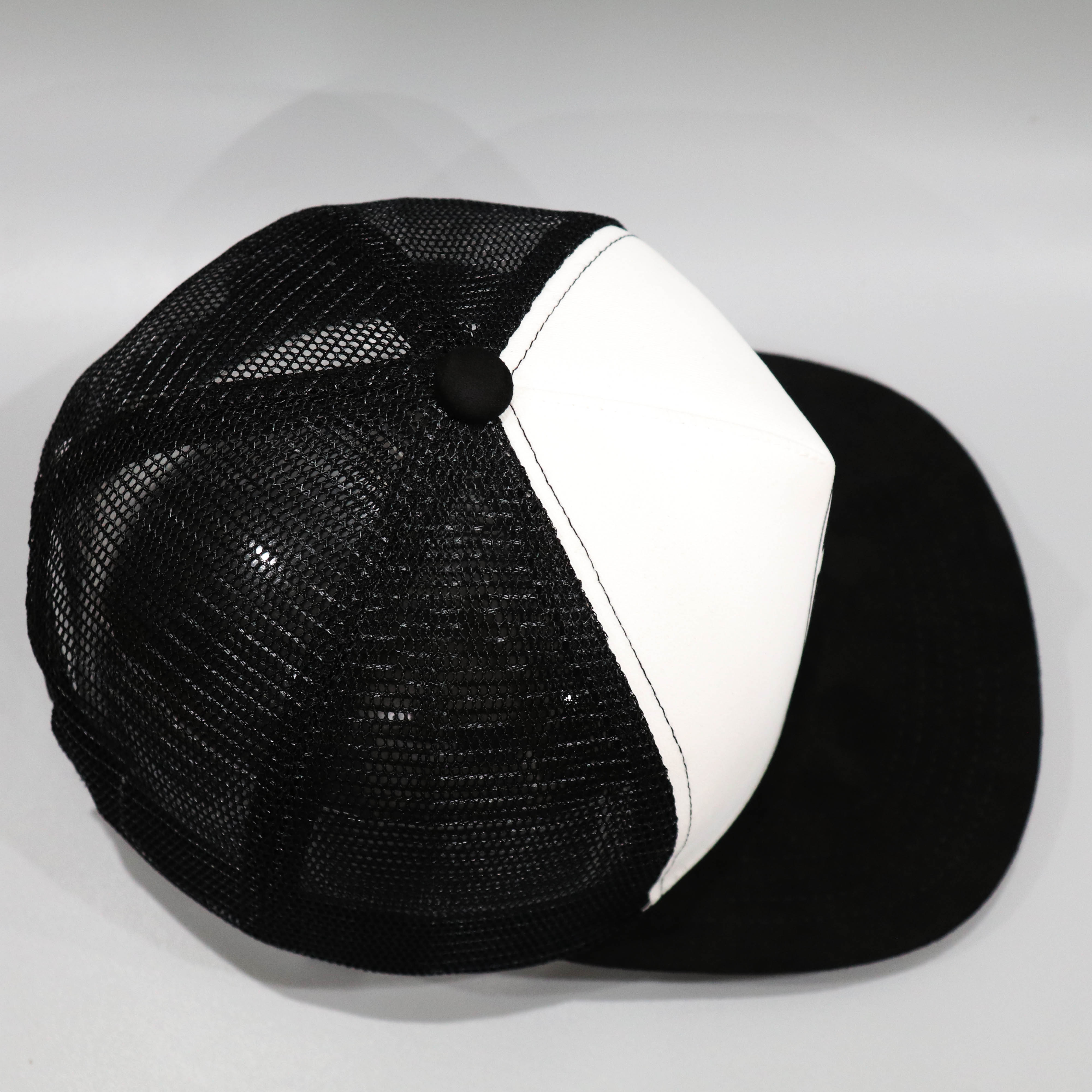 Nón NHS Snapback Thánh Giá Cao Cấp - Trắng phối đen TG002