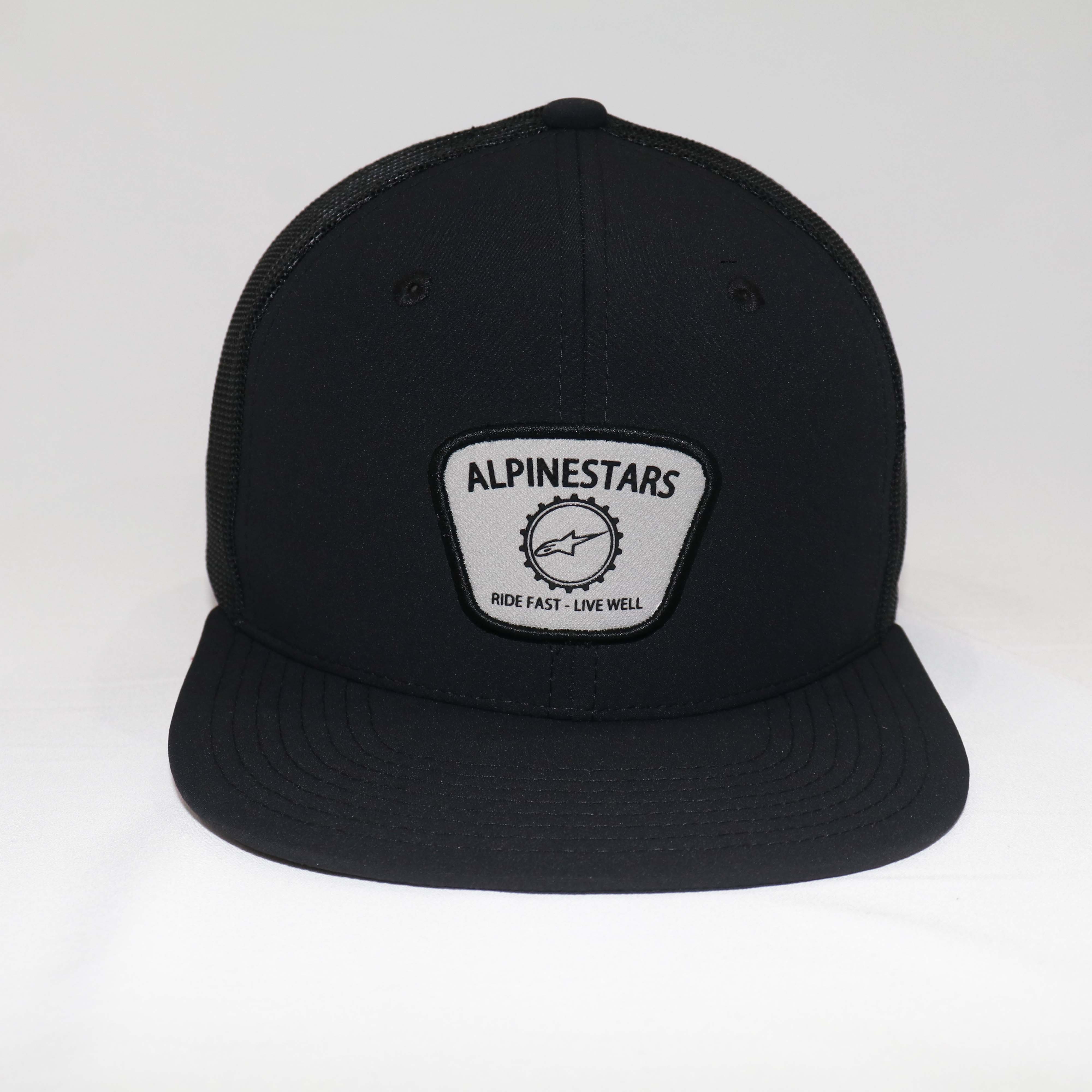 Nón Snapback NHS Alpine Star Full Black  AL003.