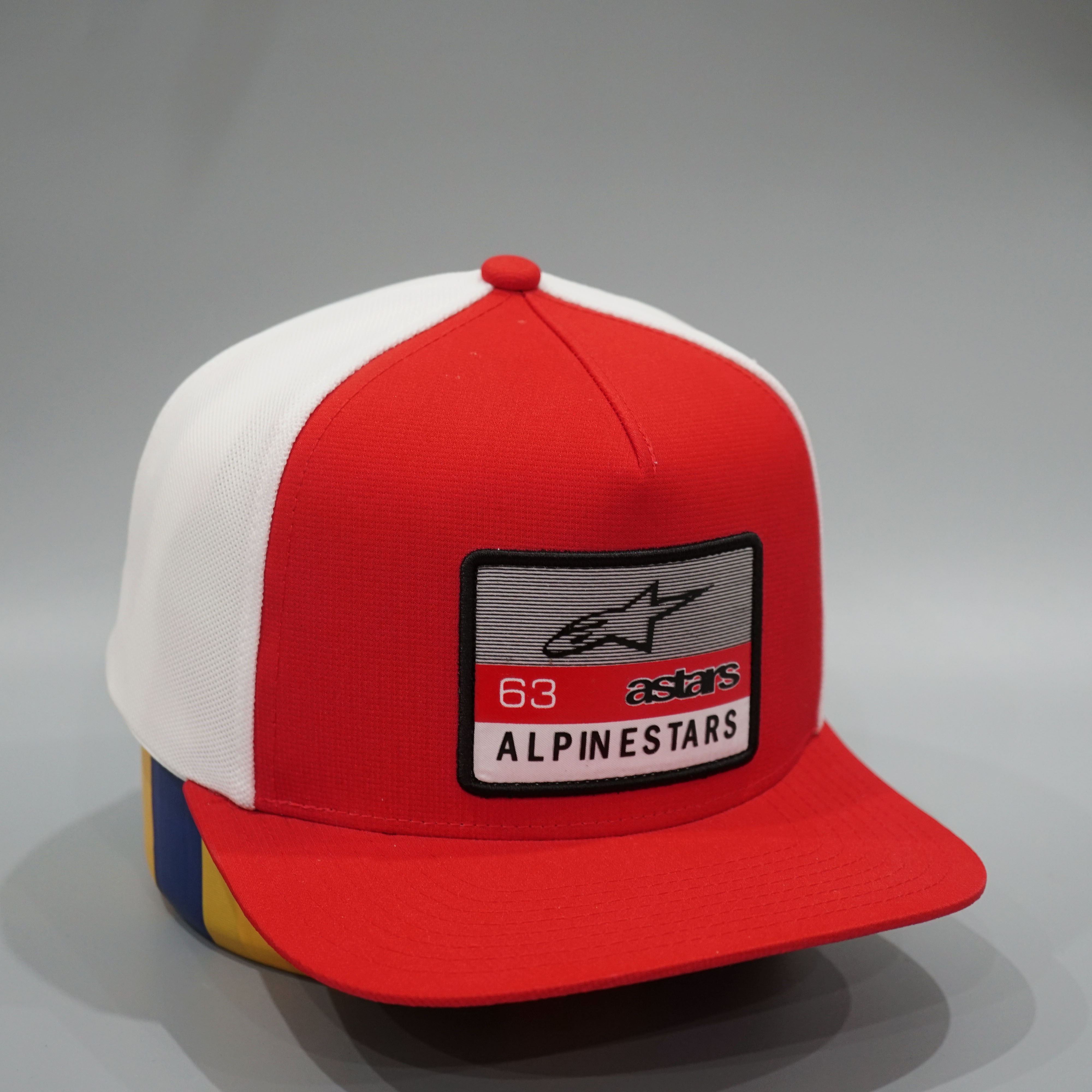 Nón Snapback NHS Alpine Star Red Rực Cháy Đường Đua Hè 2026 AlRed_BN.