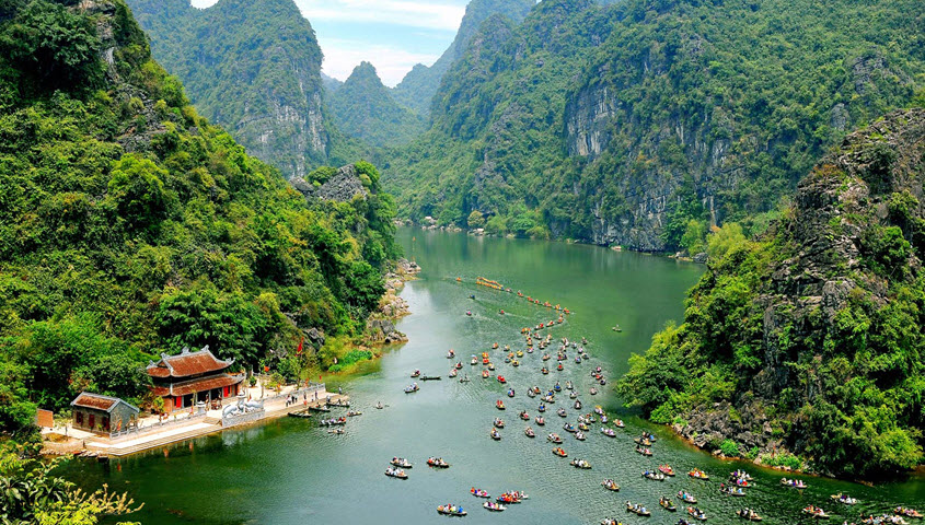 Sau 'Kong: Skull Island', hãy tới ngay Ninh Bình vì mùa xuân đang là thời điểm nơi đây đẹp nhất!