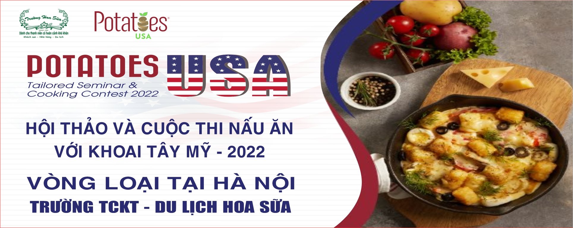 POTATOES USA – TAILORED  SEMINAR & COOKING CONTEST 2022  -  SỰ KIỆN HOT SẮP DIỄN RA