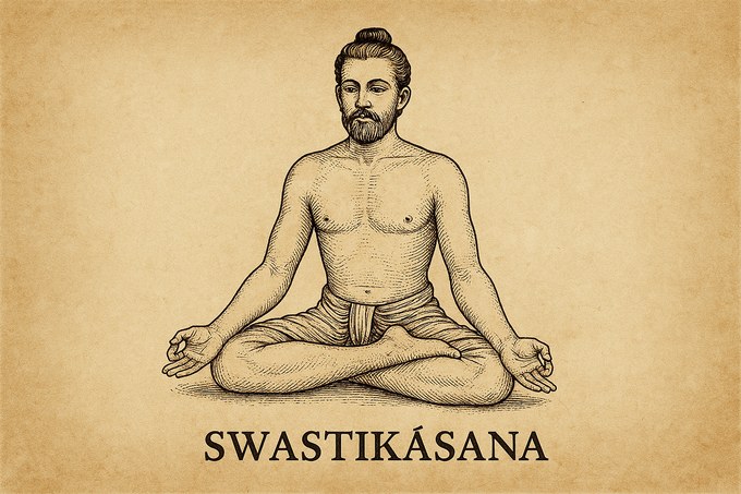 Swastikāsana – Tư thế chữ Vạn: Ổn định giữa vòng quay cuộc đời