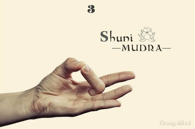 Ấn Shuni Mudra (Shoonya Mudra)