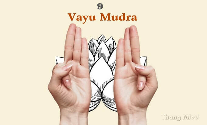 Ấn Vayu Mudra