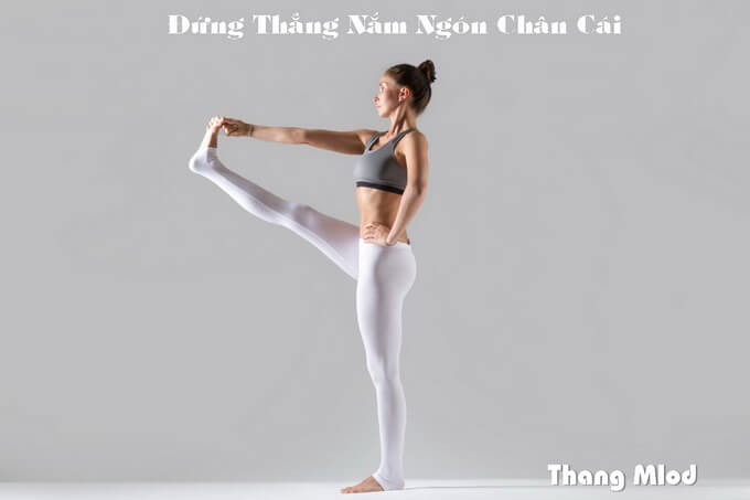 Đứng Thẳng Nắm Ngón Chân Cái