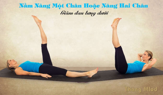 Tư Thế Nằm Nâng Một Chân Hoặc Nâng Hai Chân