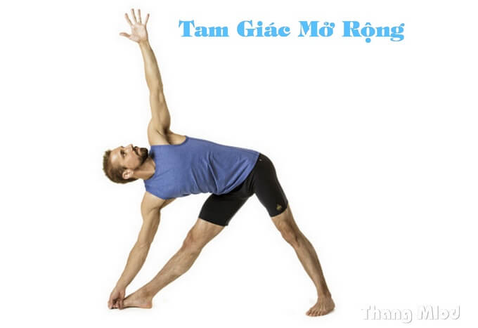 Tam Giác Mở Rộng (Utthita Trikonasana - Extended Triangle)