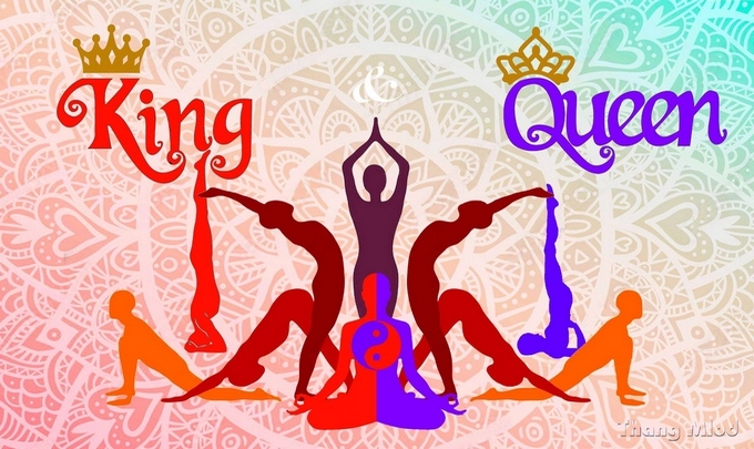 tìm hiểu về vua và hoàng hậu trong yoga