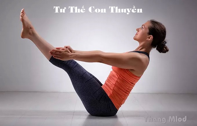 Tư Thế Con Thuyền (Navasana - Boat Pose)