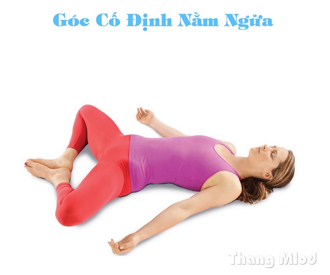 Tư Thế Góc Cố Định Nằm Ngửa (Reclined Bound Angle Pose - Supta Baddha Konasana)