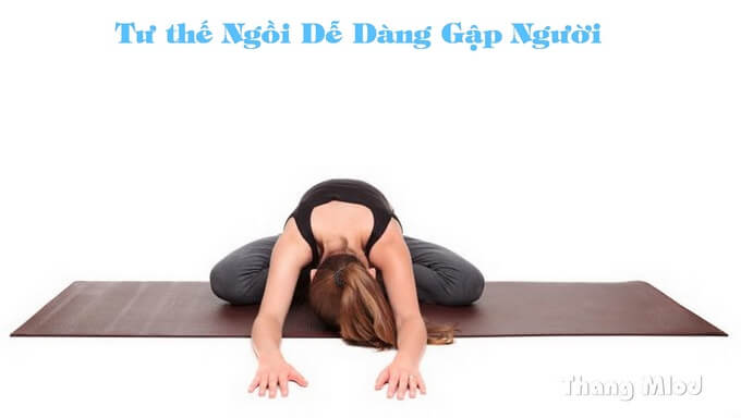 Tư thế Ngồi Dễ Dàng Gập Người (Sukhasana - Easy Pose Forward Bend)
