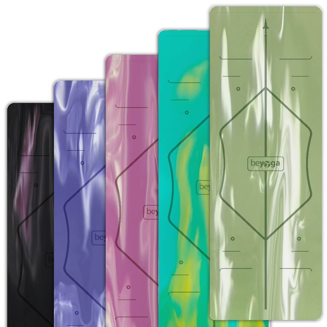 Thảm yoga vân mây định tuyến cao su PU beYoga