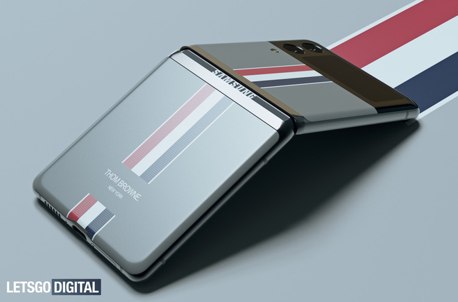 Đây là Galaxy Z Flip3 phiên bản Thom Browne giới hạn